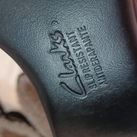 Clark's Woman's Black Casual Comfort Shoes‎ sz 8 .5 M - Picture 5 of 9